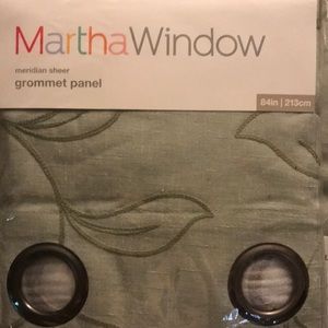 Martha Stewart Curtains.